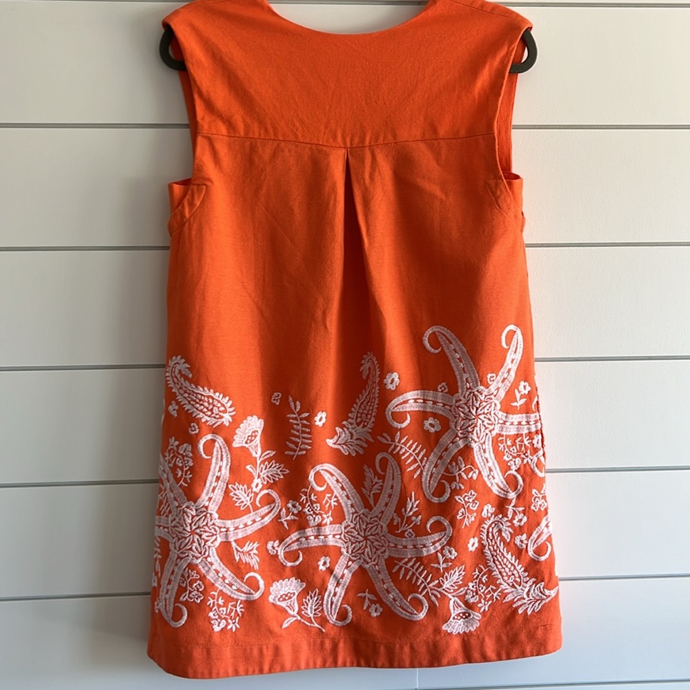 Anthropologie Maeve Shift Embroidered Dress - Picture 3 of 5
